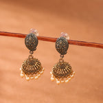 Load image into Gallery viewer, Gilted Miniature Jhumki
