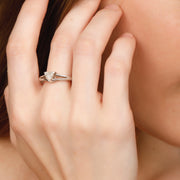 Triumphant Trillion Diamond Band (G VS2 / Rose Gold)