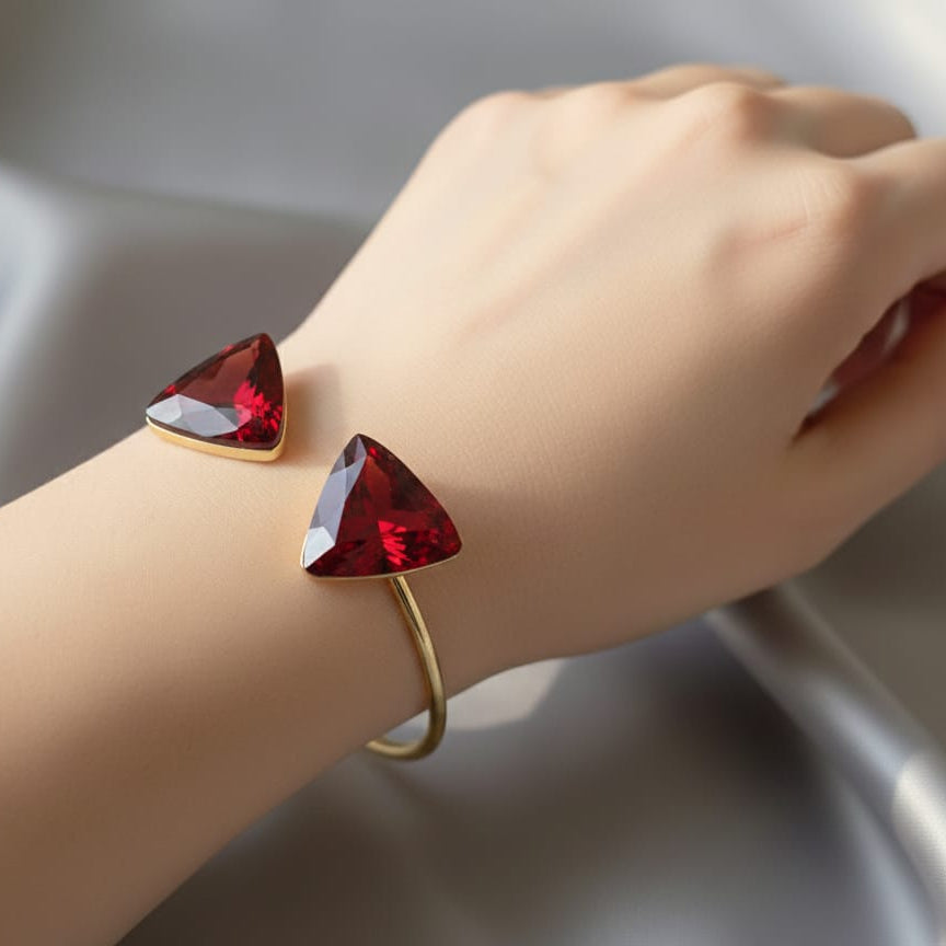 CRIMSON TRIAD GOLD BRACELET