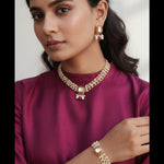 Load image into Gallery viewer, SOLITAIRE KUNDAN SET