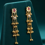 Load image into Gallery viewer, ANTIQUE DRAPE EARRINGS