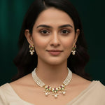 Load image into Gallery viewer, CROWN PEARL SET