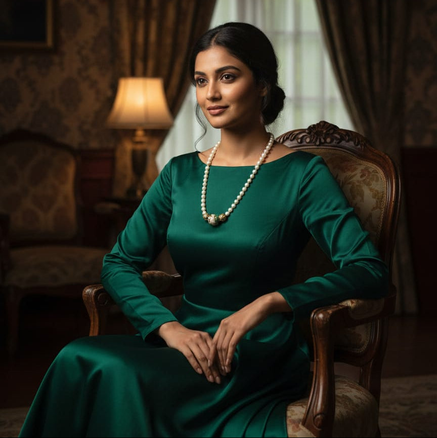 PEARL KUNDAN NECKLINE