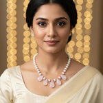 Load image into Gallery viewer, PEARL PINK DROP NECKLINE