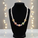 Load image into Gallery viewer, PEARL MULTICOLOUR DROP NECKLINE