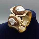 Load image into Gallery viewer, IVORY AURA PEARL CUFF