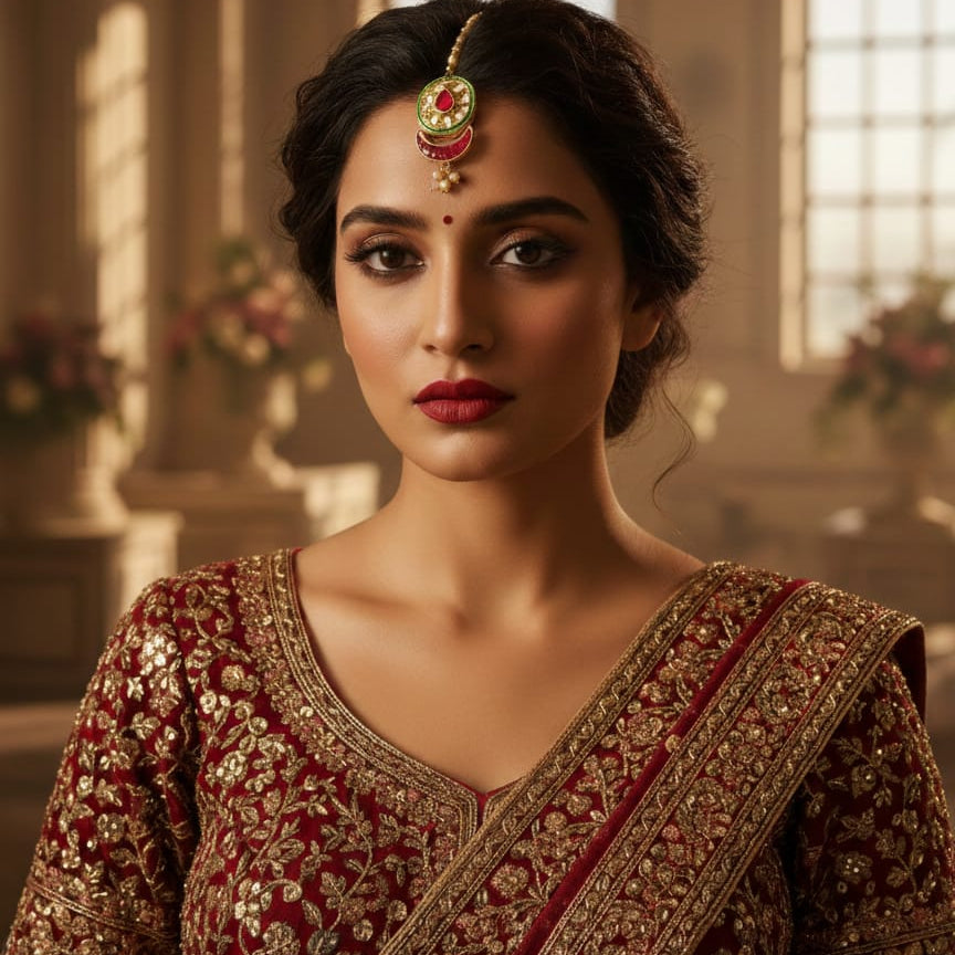 RED STONE JADAU MAANG TEEKA