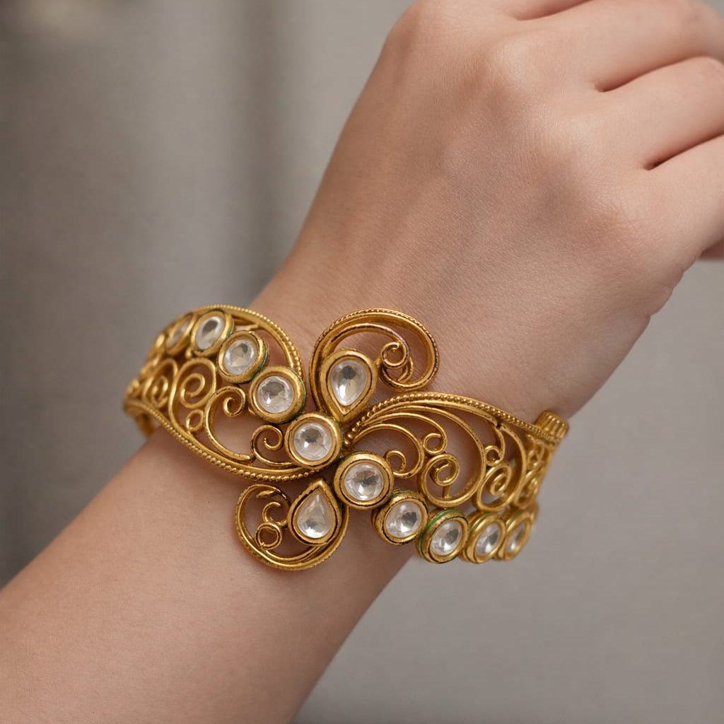 ANTIQUE JADAU MULTI-MOTIF BRACELET