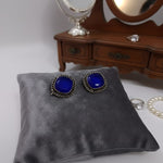 Load image into Gallery viewer, ROYAL BLUE EARRINGS