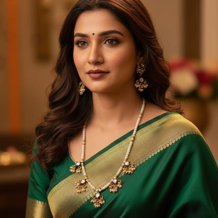 ANTIQUE JADAU PEARL SET