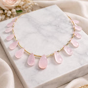 BLUSH DROP NECKLACE