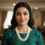 Load image into Gallery viewer, Timeless Three Tier Pearl Grace