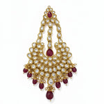 Load image into Gallery viewer, MULTI-STONE JADAU MAANG TEEKA