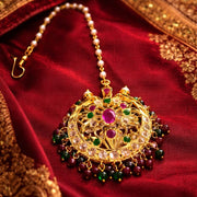 Shahi Gulbahar Jadau Teeka