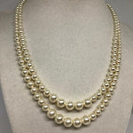 Load image into Gallery viewer, Graceful Ivory Pearl Neckpiece
