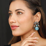 Load image into Gallery viewer, Cool Blue Earrings